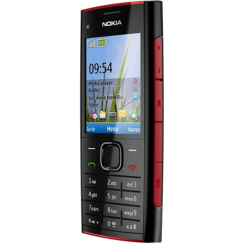 nokia x2 00 black. Telefon NOKIA X2 Black Red
